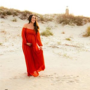 Worn once for a maternity shoot